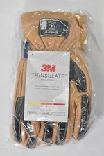 Superior Endura Glove Goatskin Leather Winter Insulated Work Gloves Size X-Large