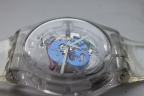 SWATCH SUOK111 - RANDOM GHOST / AG2012 * NEW STRAP - Picture 4 of 15