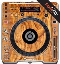 Pioneer CDJ-800 MK2 | Wood 6 | Protective Decal | StyleFlip Skins