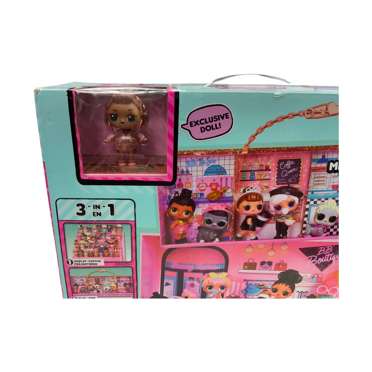 Lol doll hotsell display and play
