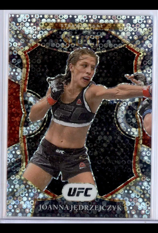 JOANNA JEDRZEJCZYK 2021 PANINI SELECT UFC CONCOURSE DISCO PRIZM SP PARALLEL - Image 2 of 3
