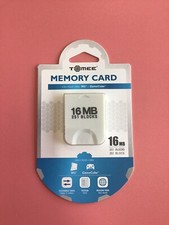 GameCube Memory Card 16 MB Tomee Wii Compatible NEW Factory Sealed - fast ship 
