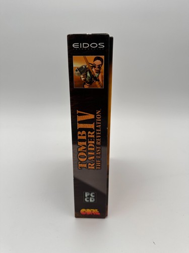 Tomb Raider IV 4 The Last Revelation Bigbox PC CD-ROM embalaje original juego juego - Imagen 3 de 7