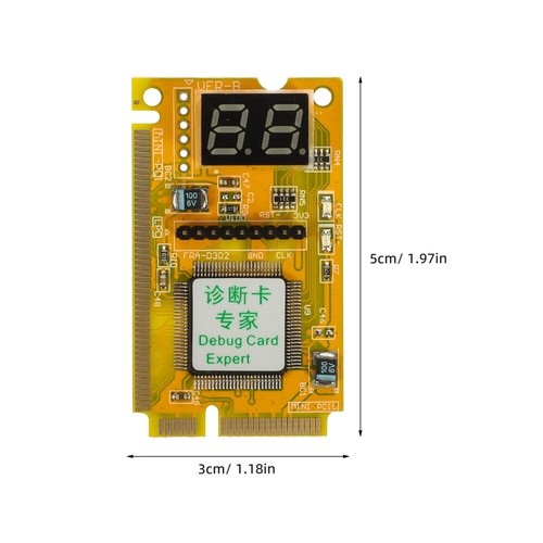 Computer Motherboard Fault Detection Card Convenient Tester Electric Circuit - Afbeelding 4 van 12