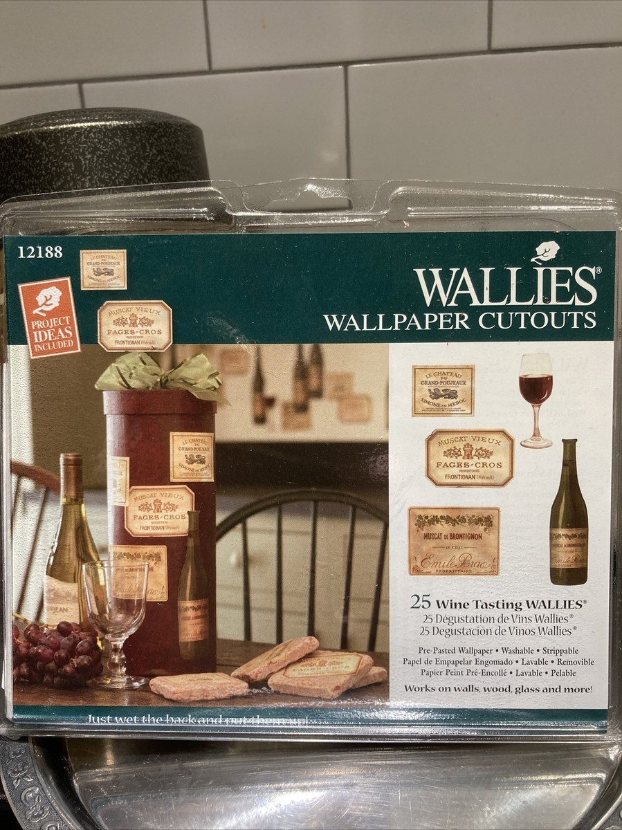 25 Wine Tasting WALLIES Wallpaper Cutouts Decorations - NEW | eBay