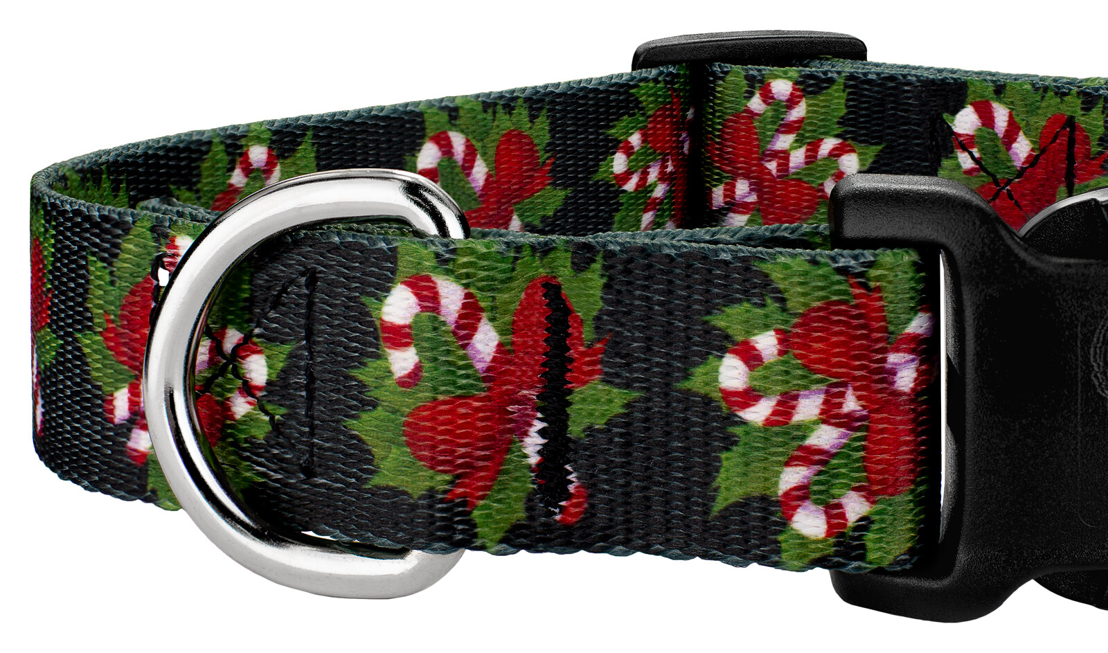 Country Brook Petz® Deluxe Black Candy Cane Dog Collar and Leash eBay
