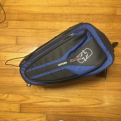 Oxford P50R Motorcycle Bike Pannier Blue - Left Side Bag Only - Brand New