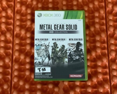Xbox 360 - Metal Gear Solid HD Collection - Complete, Authentic, Tested, Works