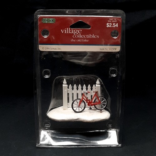 LEMAX Stary rower 44230W Wioska bożonarodzeniowa Przedmioty kolekcjonerskie Akcesoria Ogrodzenie - Zdjęcie 1 z 12