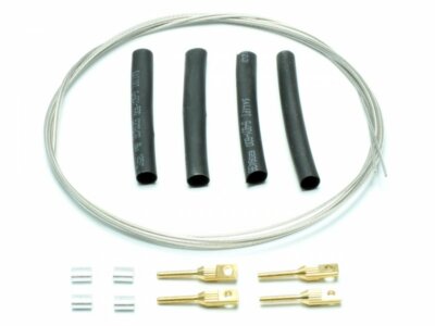 Seilanlenkung Set M3 Augenschrauben + Litze Ø 1,2mm x 1000mm VE=2 Extron X2010