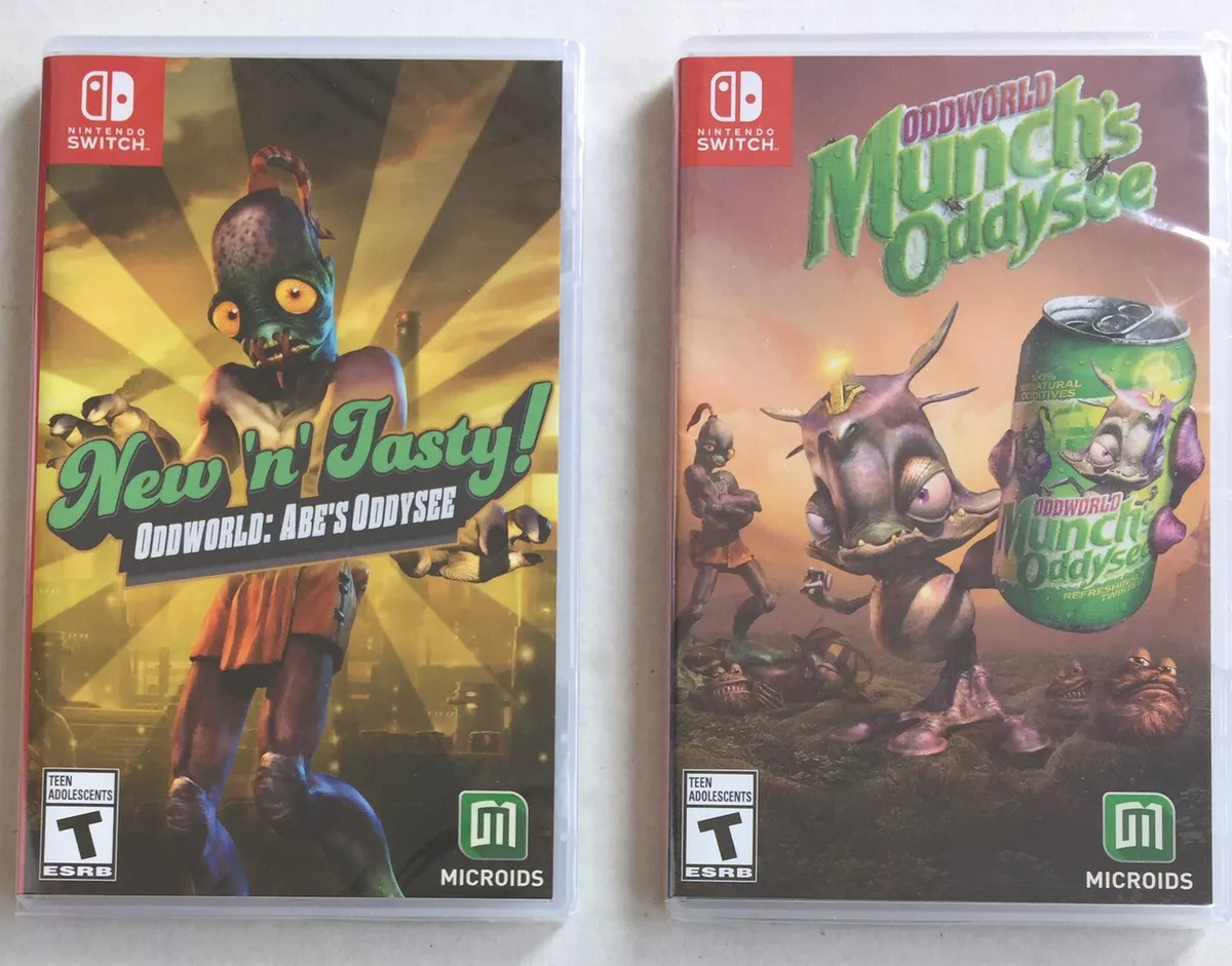 Oddworld new n tasty switch release date outlet