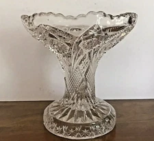 Punch Bowl Base Imperial Glass Royalty EAPG