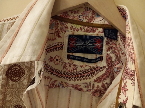 English Laundry embroided shirt size XL - Picture 2 of 4
