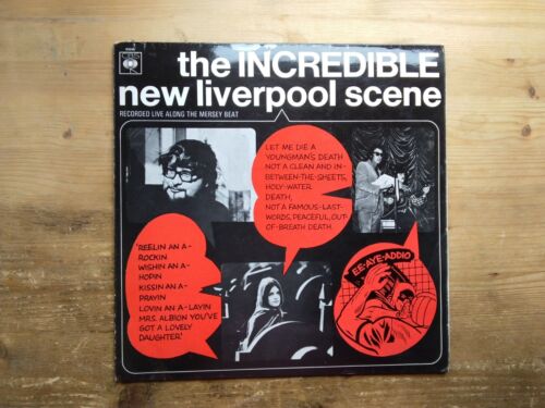 The Incredible New Liverpool Scene 1st Press VG Vinyl LP Record Album CBS 63045 - Afbeelding 1 van 4
