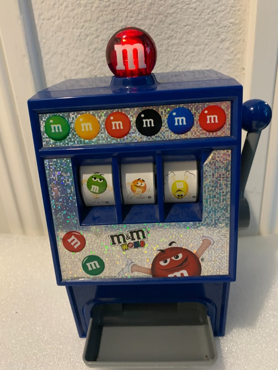 m&ms スロット m&m's ラスベガス デジタルスロットマシーン ディスペンサー