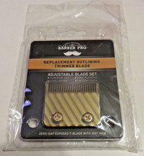 Barber Pro Replacement T-Blade 2.0mm Deep Tooth Outlining Trimmer Blade NEW
