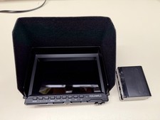 FEELWORLD FW759 7" ON-FIELD HD MONITOR W/ BATTERY WORKING NICE + SUNSHADE