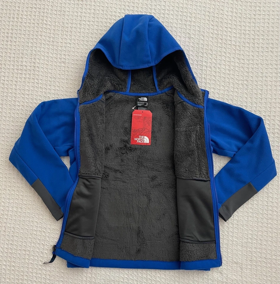 Jaqueta com capuz The North Face masculina Chimborazo zíper completo lã - Azul cobalto - P 7/8 - Imagem 2 de 4