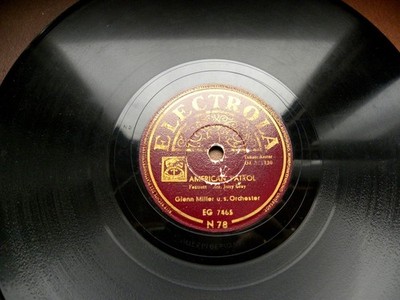 3037/ GLENN MILLER-American Patrol-Moonlight Serenade-SWING-KULT-78rpm Schellack