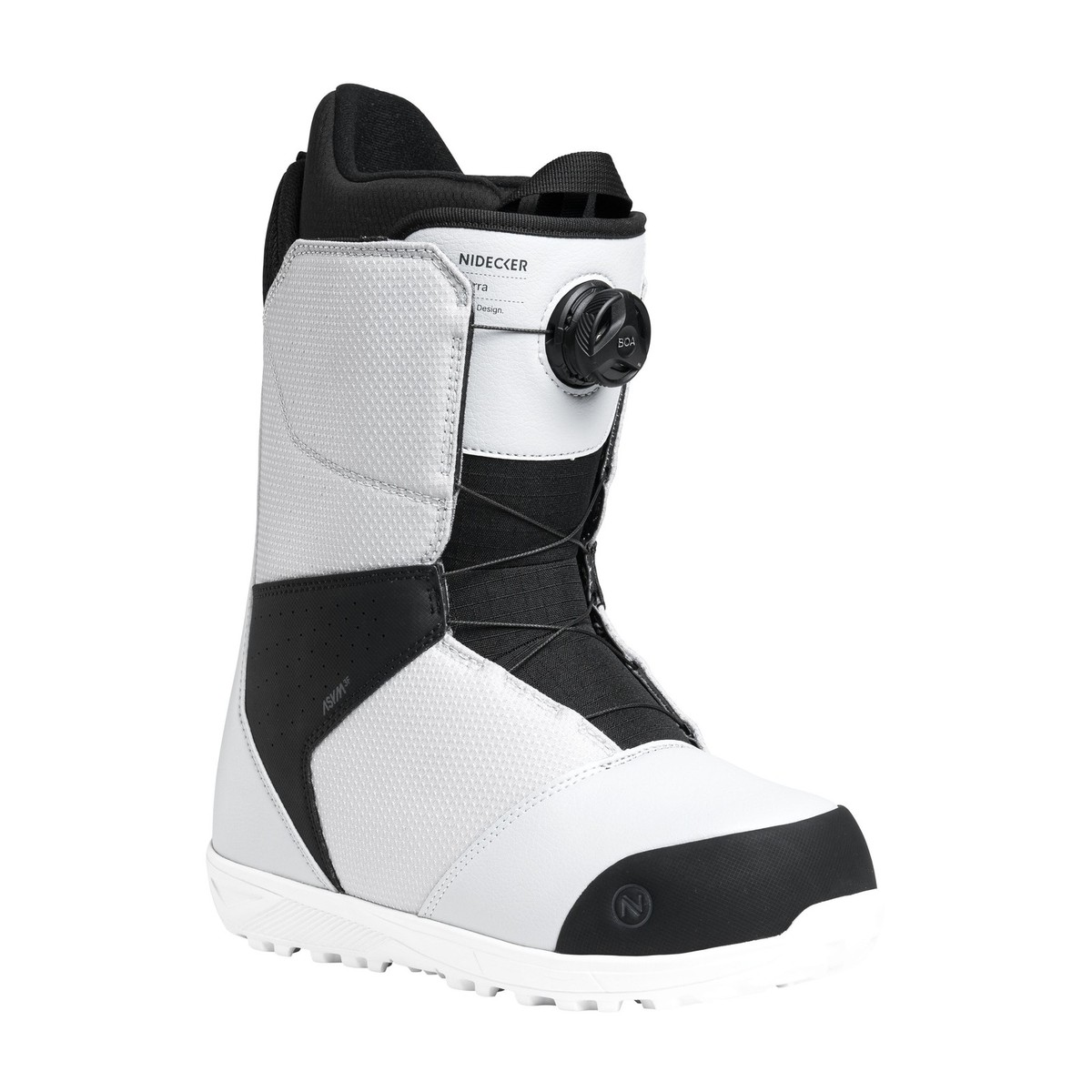 Nidecker Sierra BOA Men's Snowboard Boots, Gray/Black, M11 MY27 | eBay
