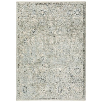 Dalyn Regal Area Rug Polyester Traditional RG4 Sky Blue Carpet Rectangular
