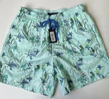 VILEBREQUIN LE Collectors Embroidered Mistral Swim Trunks Shorts MEDIUM $695