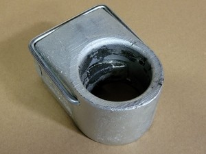 The Enforcer King Pin Lock w/ Key; Working Condition! Towing Trailer Security