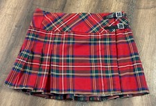 VTG Scottish Highland Kilt Woven Tartan Unisex Bagpipes Highlander Plaid Wrap
