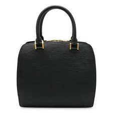Louis Vuitton Pont Neuf Epi Handbag Women Black One Size 652366