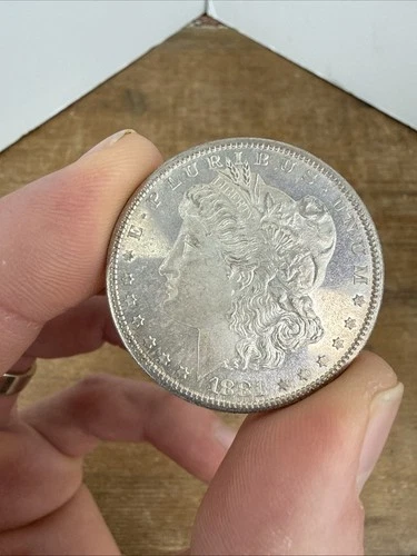 1881-S Morgan Silver Dollar UNC $1 San Francisco Mint
