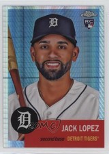 2022 Topps Chrome Platinum Anniversary Prism Refractor Jack Lopez #135 0q0