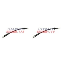2X Fast BremsschlÄUche Vorne Beidseitig Passend FüR Fiat Panda Links+Rechts