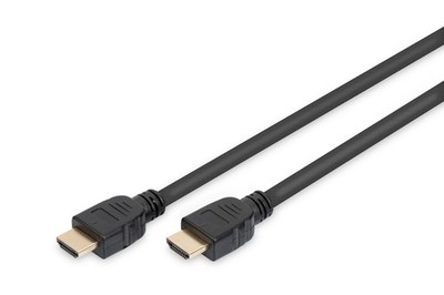 DIGITUS HDMI Ultra High Speed Anschlusskabel 8K 1m schwarz