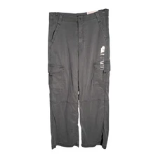 American Eagle Dreamy Drape Pants Women 27 Super High Rise Baggy Wide Leg