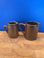 British Rail catering jugs x2 Dudson & Steelite 1984/86 BR double arrow logo
