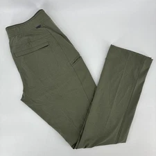 Kuhl Freeflex Dash Pants Womens Small Green Sage Straight Stretch Outdoor Hiking