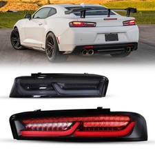 LED Rear Tail Lights LED Sequential Tail Lights Pair Assembly for 2016 2017 2018