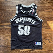 Vtg 90s David Robinson 50 San Antonio Spurs NBA Basketball Jersey 36