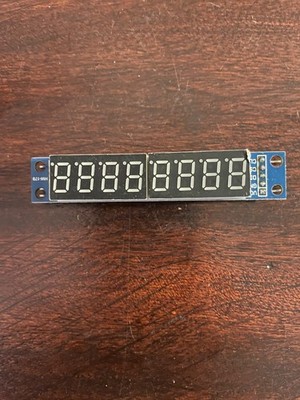 New MAX7219 8-Bit LED Display 7 Segment Digital Module For Arduino Raspberry Pi