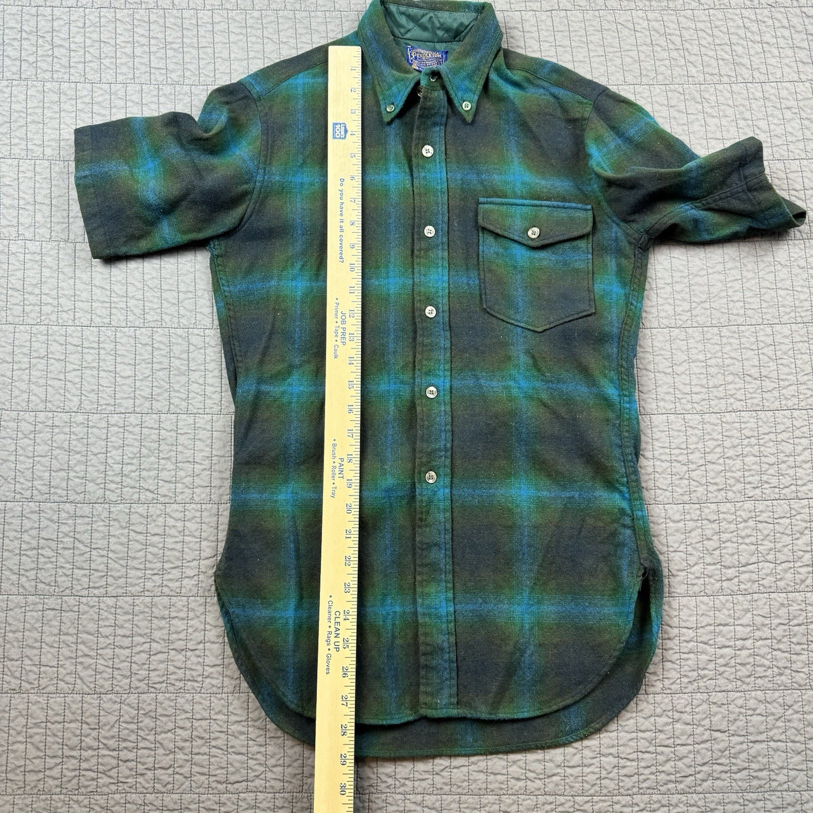 True Vintage Pendleton Button Up Short Sleeve Shi… - image 10