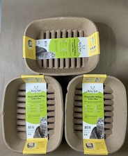 Lot of 12 Kitty Sift Disposable Sifting Cat Litter Box Large Recycled Cardboard