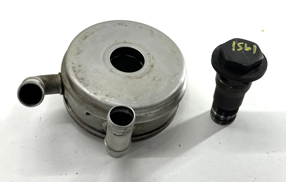 96-04 TOYOTA 4Runner Tacoma A/T 3.4L V6 5VZ 5VZ-FE ENFRIADOR DE ACEITE genuino OEM Foto 2 de 4