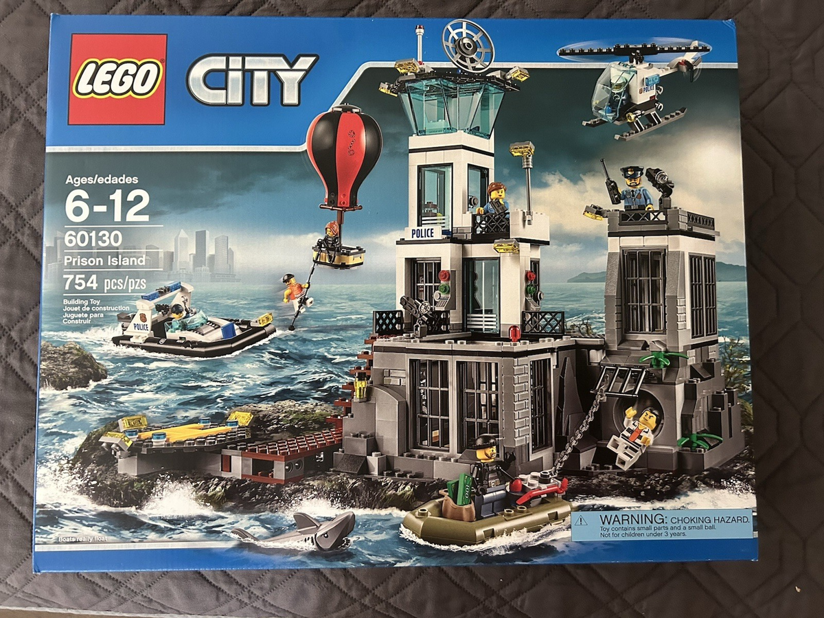 LEGO CITY: Prison Island (60130) – Brand New, Factory Sealed