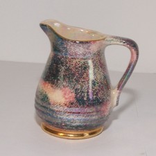 Vintage Govancroft Glasgow Lustre Ware Jug Multicoloured