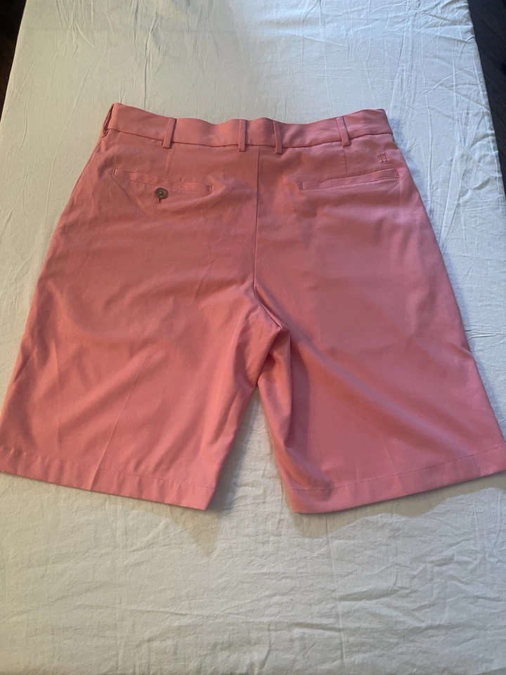 Pantalones cortos de golf Alter Hagen para hombre talla 35 rosa Foto 2 de 4
