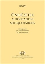 Jeney  Selfquotations by Zoltan Jeney PAPERBACK 9790080140260