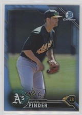 2016 Bowman Twitter Exclusive Blue Refractor 2/15 Chad Pinder #BCP139 0b2