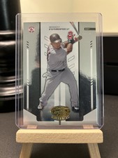 2004 Donruss Playoff - Leaf Certified Materials #128 Manny Ramirez Baseball Card