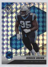 2021 Panini Mosaic Mosaic Prizm Derrick Brown #39 1e19