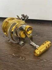 Gomexus HX-20 2 Speed Big Game Reel Shark Tuna Marlin Gold  3. 6. 1/1. 6:1 Fish